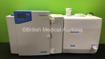 Elga PureLab Option Water Purification System and Elga 25L Reservoir