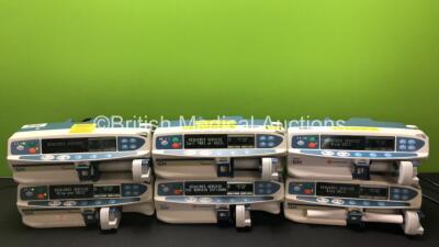 Job Lot Including 2 x CareFusion Alaris GH Syringe Pumps and 4 x Cardinal Health Alaris GH Syringe Pumps (All Power Up, All Require Service) *RI*