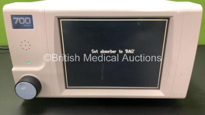 Blease 700 Series Anaesthesia Ventilator (Powers Up) *SN 0480707* - 2