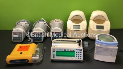 Mixed Lot Including 3 x Astotherm Plus Blood Warmers (All Power Up) 1 x Fisher & Paykel Respiratory MR850AEK Humidifier (Cut Power Cable, Slight Damage to Casing - See Photos) 1 x Smiths Medical Medfusion 3500 Version V3.0.6 Syringe Pump (Powers Up) 1 x L