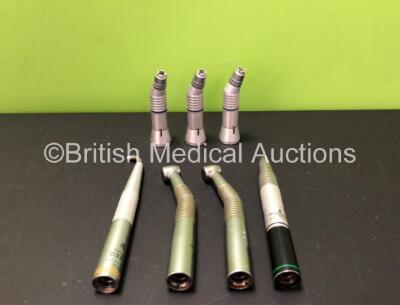 Job Lot Including 3 x Kavo 20A Dental Handpieces, 2 x Kavo Super-Torque LUX 2 640 B Dental Handpieces, 1 x Kavo DiaLUX 2300 L Dental Handpiece and 1 x Kavo INTRAflex LUX 2313 L Dental Handpiece