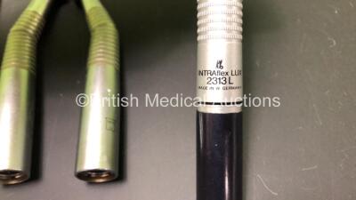 Job Lot Including 3 x Kavo 20A Dental Handpieces, 2 x Kavo Super-Torque LUX 2 640 B Dental Handpieces, 1 x Kavo DiaLUX 2300 L Dental Handpiece and 1 x Kavo INTRAflex LUX 2313 L Dental Handpiece - 4