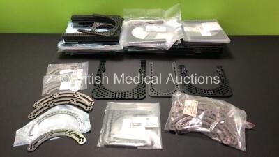 Job Lot of Smith & Nephew Composite Foot Ring / Frames in Various Sizes and Various Arch / Ring Surgical Instruments