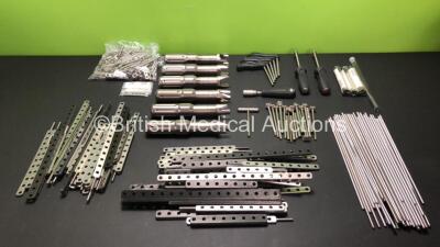 Job Lot of Various Surgical Instruments, Plates and Screws