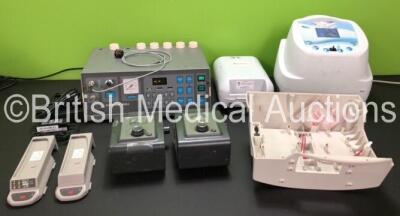 Mixed Lot Including 1 x Mefar Dosimeter MB3 (Powers Up, Damaged Cable - See Photos) 2 x 3M TR-340 Battery Chargers (Both Power Up) with Power Supplies, 1 x Philips Respironics REMstar Auto A-Flex CPAP, 1 x Philips Respironics REMstar Pro C-Flex + CPAP, 1 