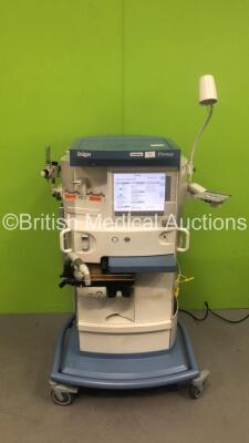 Drager Primus Anaesthesia Machine Software Version 4.53.00 - Operating Hours Mixer 15416 Ventilator 7143 and Hoses (Powers Up) *S/N ASBL-0022* **Mfd 2010*