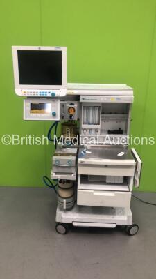Datex-Ohmeda Aestiva/5 Anaesthesia Machine with Datex-Ohmeda Aestiva 7900 SmartVent Software Version 4.8, Datex-Ohmeda Anaesthesia Monitor, Datex-Ohmeda Module Rack, Bellows, Absorber and Hoses (Powers Up) *S/N AMRL00261*