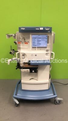 Drager Primus Anaesthesia Machine Software Version 4.53.00 - Running Hours Mixer 13651 Ventilator 6401 with Bellows and Hoses (Powers Up) *S/N ASBL-0027* **Mfd 2010**