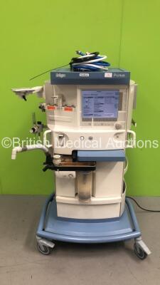 Drager Primus Anaesthesia Machine Software Version 4.53.00 - Running Hours Mixer 14066 Ventilator 6316 with Bellows and Hoses (Powers Up) *S/N ASBL-0019* **Mfd 2010**