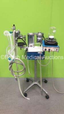 Matrix VMC Anaesthesia Machine with Hallowell Veterinary Anaesthesia Ventilator Model 2000, Absorber, Bellows and Isotec 3 Vaporizer (Powers Up)