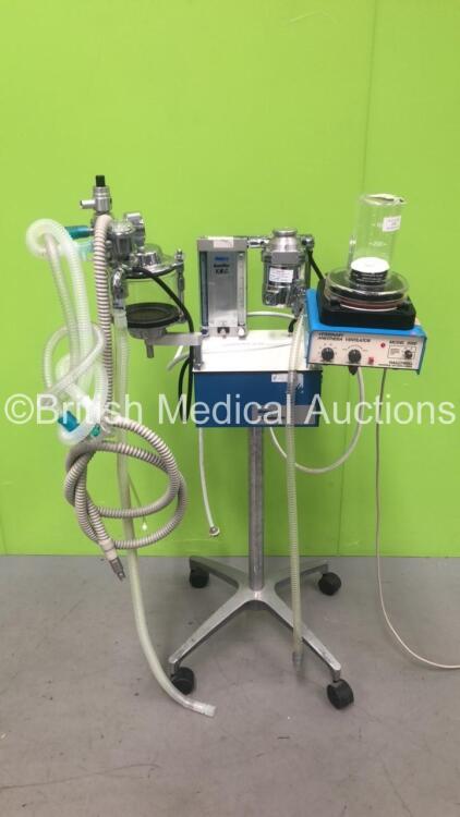 Matrix VMC Anaesthesia Machine with Hallowell Veterinary Anaesthesia Ventilator Model 2000, Absorber, Bellows and Isotec 3 Vaporizer (Powers Up)