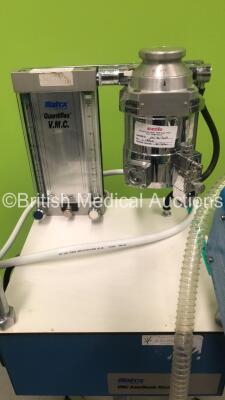 Matrix VMC Anaesthesia Machine with Hallowell Veterinary Anaesthesia Ventilator Model 2000, Absorber, Bellows and Isotec 3 Vaporizer (Powers Up) - 3