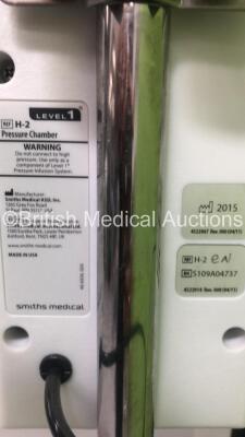 1 x Welch Allyn 52000 Series Patient Monitor on Stand (No Power Supply) and 1 x Smiths Medical System 1000 Level 1 Fluid Warming System (Powers Up) *S/N 9702028* - 3