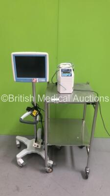 1 x LiDCO Rapid Monitor on Stand (HDD REMOVED) 1 x Inditherm Medical Cosy Therm Pump and 1 x Stainless Steel Trolley