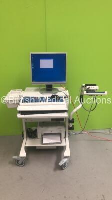 Keypoint Workstation with Monitor and Accessories (Powers Up with Error - See Pictures) ***IR483***