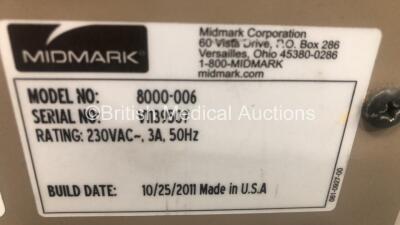 Midmark VetPro 100 Dental Delivery Unit with Hoses and 1 x Handpiece (Powers Up - Missing Dials - See Pictures) - 5