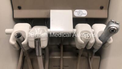 Midmark VetPro 100 Dental Delivery Unit with Hoses and 1 x Handpiece (Powers Up) - 3