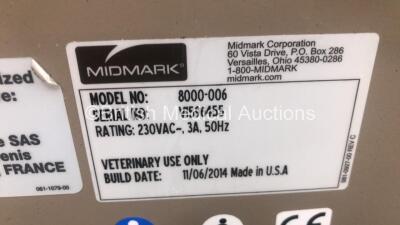 Midmark VetPro 100 Dental Delivery Unit with Hoses and 1 x Handpiece (Powers Up) - 5