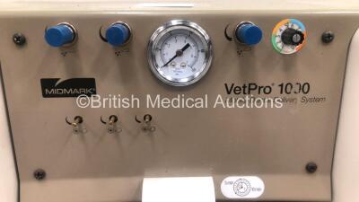 Midmark VetPro 100 Dental Delivery Unit with Hoses and 1 x Handpiece (Powers Up) - 2