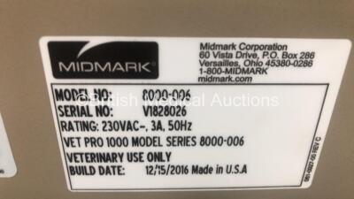 Midmark VetPro 100 Dental Delivery Unit with Hoses and 1 x Handpiece (Powers Up) - 5