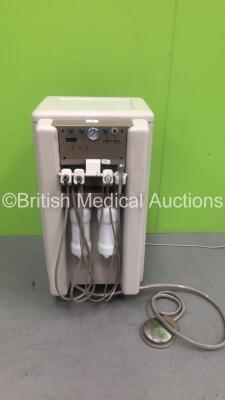 Midmark VetPro 100 Dental Delivery Unit with Hoses and 1 x Handpiece (Powers Up)