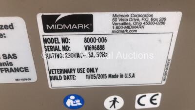 Midmark VetPro 100 Dental Delivery Unit with Hoses and 1 x Handpiece (Powers Up) - 5