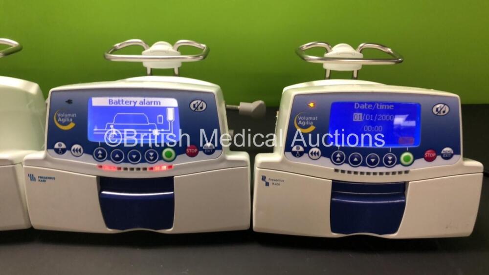 5 x Fresenius Kabi Volumat Agilia GB Infusion Pumps (All Power Up