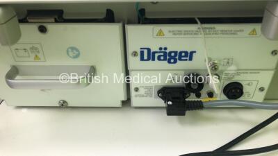 Drager Globetrotter GT5400 Stretcher with Drager Isolette TI500 Incubator, Biomed CrossVent 2i+ Ventilator and Accessories (Powers Up) *S/N ITU-1874* - 9