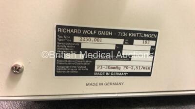 Mixed Lot Including 1 x Valleylab Optimumm Smoke Evacuation Unit (Powers Up) 1 x Richard Wolf 2250 N20 Pneu Automat Unit, 1 x Medi Temp II Blood Warmer (No Power) 1 x Alaris Gold Infusion Pump (Powers Up with Alarm) - 5