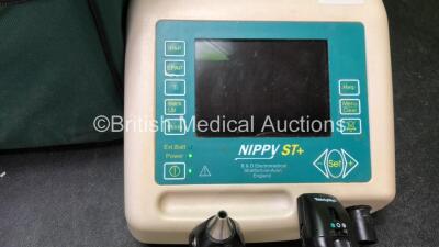 Mixed Lot Including 14 x Alaris Volume Calibration Sets, 7 x Alaris Signature Edition Infusion Pump Calibration Sets, 1 x B&D Electromedical Nippy ST + Ventilator in Carry Bag (Powers Up with Blank Screen and Alarm-See Photo) 1 x Welch Allyn 767 Series Wa - 5