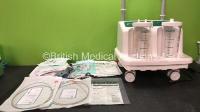 Mixed Lot Including 1 x Fazzini Twin Jar Pump (Powers Up) and Various Arthroscope Accessories
