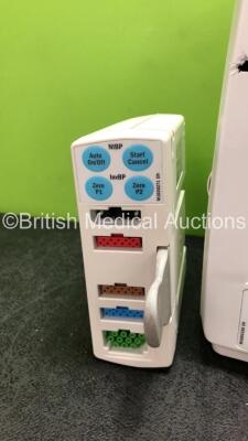 Mixed Lot Including 1 x Datex Ohmeda Type F-FM-00 Patient Monitor (No Power with Damage-See Photos) 1 x GE Type E-PSMP-OO Module Including ECG, SpO2, T1, T2, P1, P2 and NIBP Options and 1 x Medela Calesca Warming / Thawing Device (Untested Due to Missing - 4