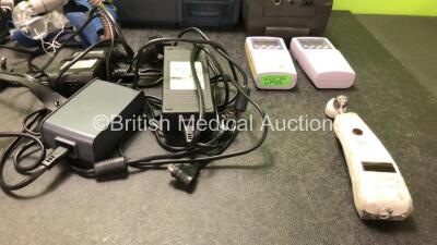 Mixed Lot Including 3 x ResMed S9 Escape CPAP Units with 4 x ResMed H4i Humidifier Units, 2 x AC Power Supplies and 1 x Breathing Mask (All Power Up) 1 x Philips Respironics REMstar Auto A Flex CPAP Unit with 1 x System One Humidifier Unit and 1 x AC Powe - 4