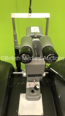 Opti Medical Pascal Photocoagulation Laser *Mfd - May 2008* Version 5.12 ELO Touchscreen Monitor and Key on Motorized Table (Powers Up, Table Tested Working) *OMC-202* - 3