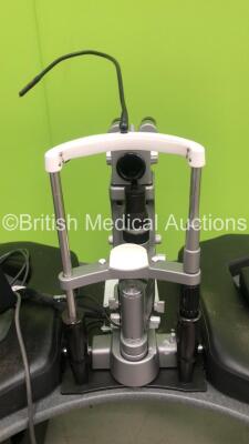 Opti Medical Pascal Photocoagulation Laser *Mfd - May 2008* Version 5.12 ELO Touchscreen Monitor and Key on Motorized Table (Powers Up, Table Tested Working) *OMC-202* - 8