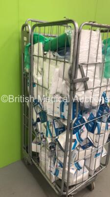 Cage of Face Masks, Hand Sanitiser and Tubing (Cage Not Included) - 2