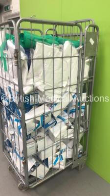 Cage of Face Masks, Hand Sanitiser and Tubing (Cage Not Included) - 3