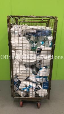 Cage of Face Masks, Hand Sanitiser and Tubing (Cage Not Included)