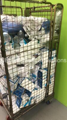 Cage of Face Masks, Hand Sanitiser and Tubing (Cage Not Included) - 3