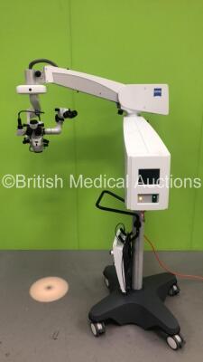 Zeiss OPMI Lumera i Dual Operated Surgical Microscope Ref 6633 *Software Version 1.5* with 2 x Zeiss f170 Binoculars, 4 x 10x Eyepieces, Zeiss f 200 APO Lens and Footswitch (Powers Up with Good Bulb) *S/N 6633124859* **Mfd 03/2016**