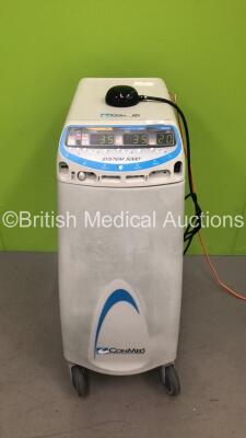 ConMed Electrosurgery System 5000 Model 60-8005-001 Electrosurgical Generator on ConMed Trolley (Powers Up)