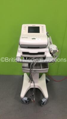 Philips PageWriter Trim II ECG Machine on Stand with Lead (Powers Up) *S/N US30922759*