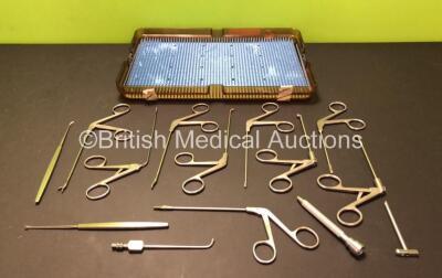 Job Lot of Karl Storz Surgical Instruments in Tray