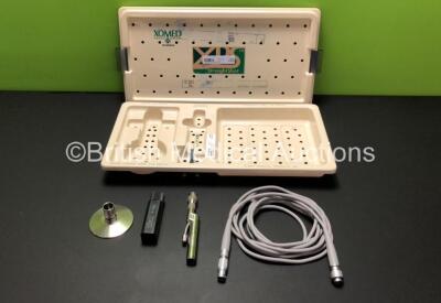 Xomed XPS StraightShot Surgical Handpiece with Hose in Case *SN 561*