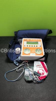 Metron QA-40 Mk II Defibrillator Analyzer Software Version 2.60 with 1 x AC Power Supply in Carry Bag (Powers Up)