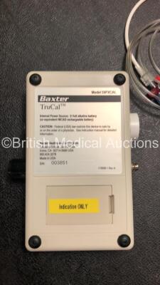 Mixed Lot Including 1 x Baxter Tru Cal Simulator / Tester (Untested Due to Possible Flat Batteries) 1 x Rompa RFED50(99) Lamp Unit (Powers Up) 1 x EMS Therasonic 1030 Unit (Powers Up) 1 x eme Insight 2000 Airway Pressure Monitor (Powers Up with Alarm and - 4