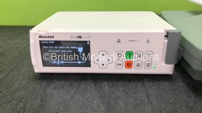 Mixed Lot Including 1 x Baxter Evo IQ LVP Infusion Pump (Powers Up with Damage-See Photos) 1 x 3M Ranger Blood Fluid Warming System (Powers Up with Damage-See Photos) *SN SK00802585, 73675* - 2