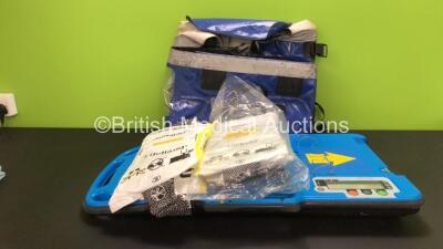 Zoll AutoPulse Model 100 Resuscitation System *Mfd - 26/09/2015* with Autopulse Quick Case and 2 x Lifebands (Powers Up with Good Battery, Battery Not Included)