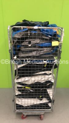 Mixed Cage of PAX Roll UP Evacuation Mattresses and Evac-U-Splint Mattresses (Cage Not Included)