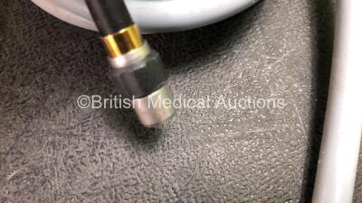 Mixed Lot Including 2 x Aesculap GD 604 Microspeed Handpieces, 1 x W&H MED E06144 Handpiece, 1 x Olympus Ref WA03300A Light Cable, 1 x Olympus WA03200A Light Cable, 1 x Smith & Nephew Ref 2145 Light Cable, 1 x Aesculap LG3523 Light Cable, 1 x THD Ref 8800 - 6